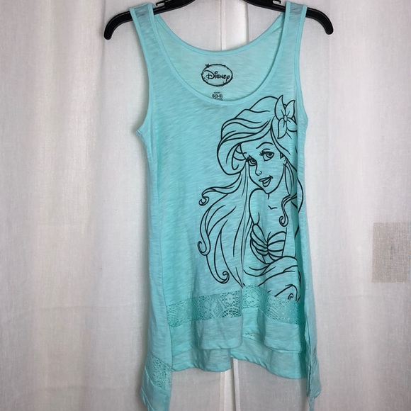 Disney Tops - DISNEY ARIEL TANK TOP ARIEL SIZE S (3-5)